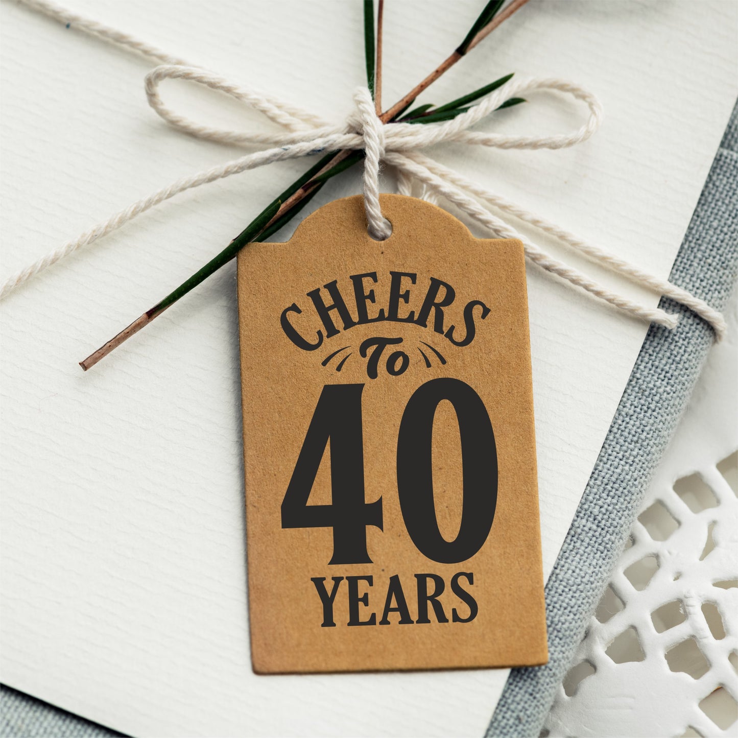 Cheers To 18-100 Years, Anniversary Tags, Birthday Tags, Party Favors