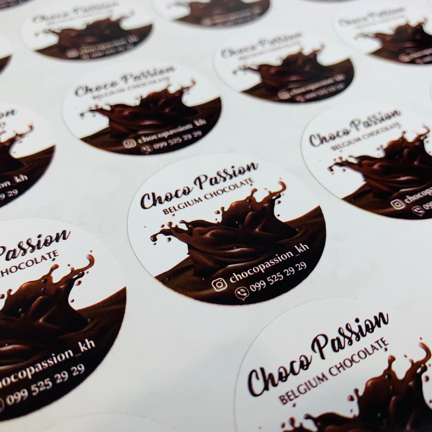 Round Personalised Stickers | Custom Stickers | Stickers With Logo