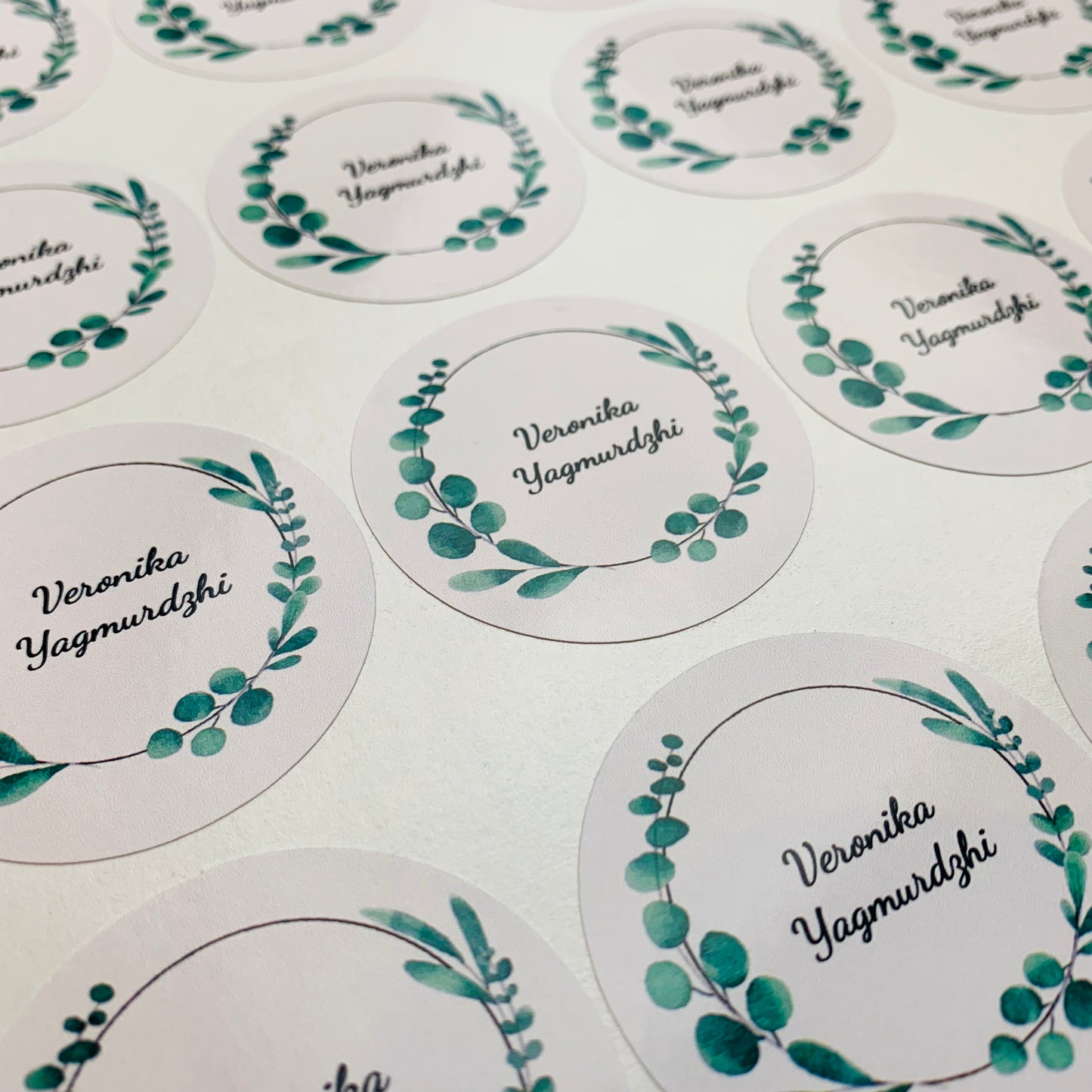 Round Personalised Stickers | Custom Stickers | Stickers With Logo